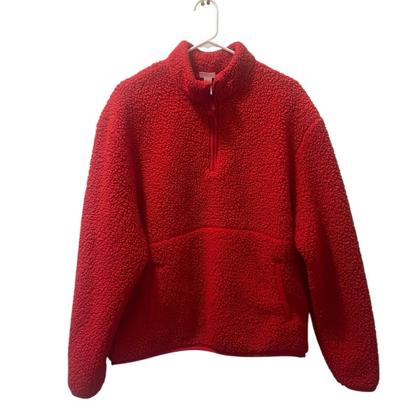 Wondershop Jackets & Blazers - Wondershop Vibrant Red Men's Sherpa